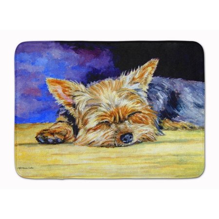 MICASA Yorkie Taking a Nap Machine Washable Memory Foam Mat MI888480